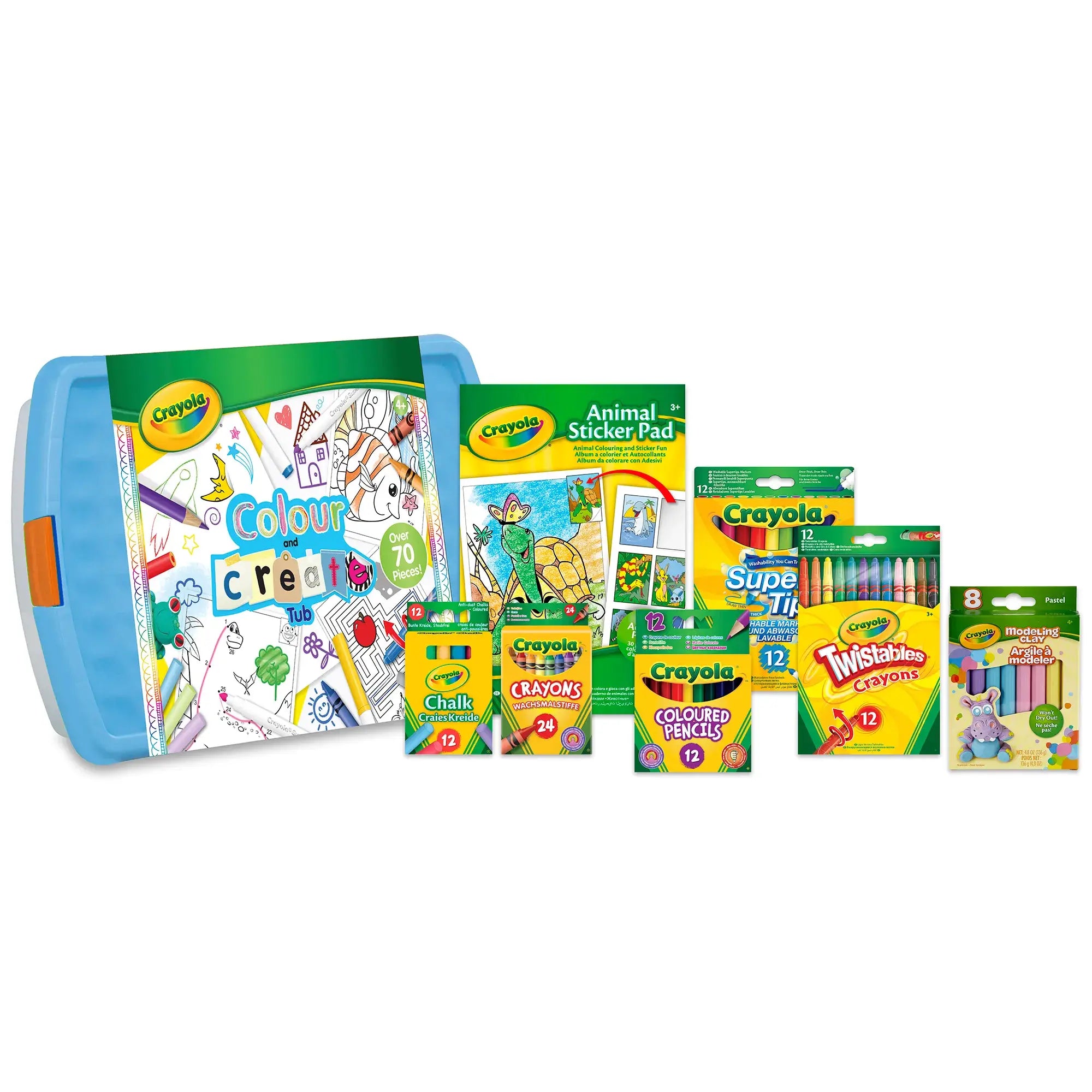 Activity kit for kids - Crayola Color & Create Tub
