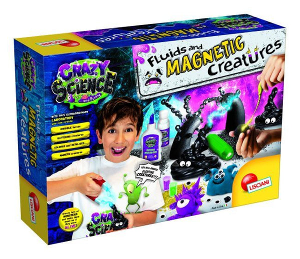 Lisciani - Fluids and magnetic creatures - slime kits for kids