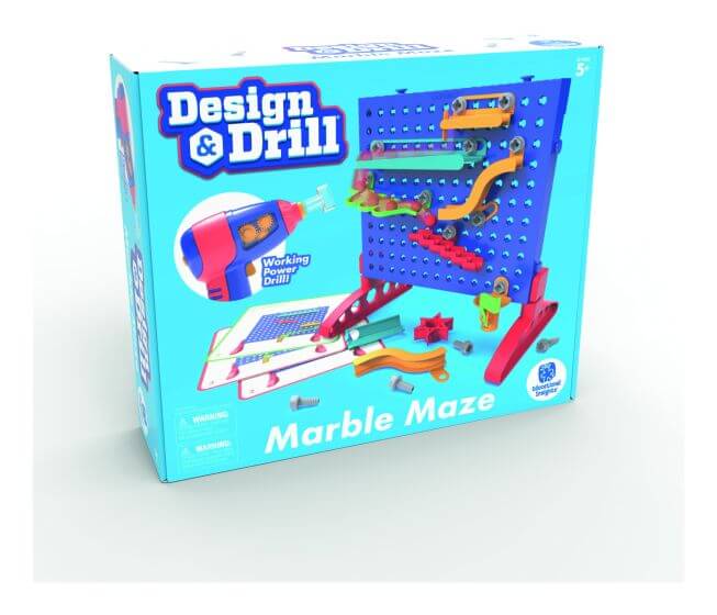 Stem toys - Design & Drill Make-A-Marble Maze - Learning Resources Toys