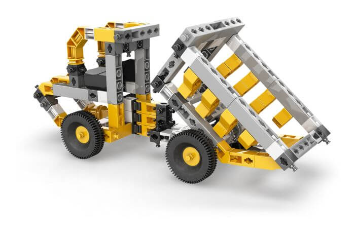 DIY Wheeled loader model set - Stem construction kit - Engino