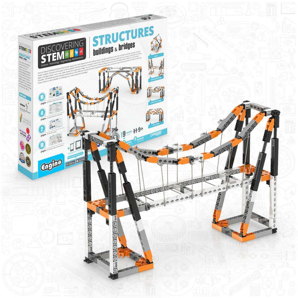 Engino STEM structures - stem construction toy - building & bridges