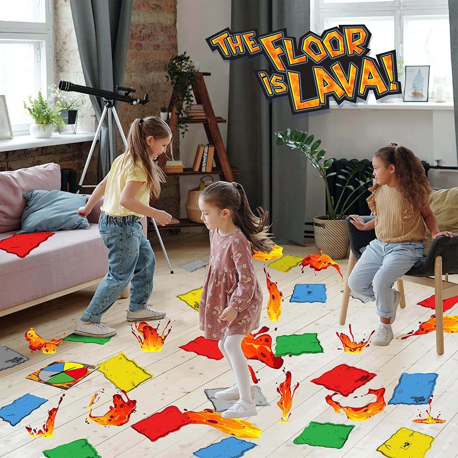 Lifestyle image of Floor is Lava (ML) - Shop Vivid Golaith for children
