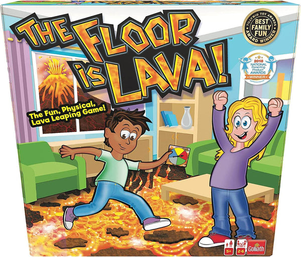Floor is Lava family edition - Vivid Golaith game for children - Vivid Goliath games