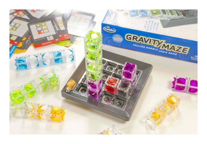 Think Fun - Improve problem solving skills with stem toy of gravity maze 
