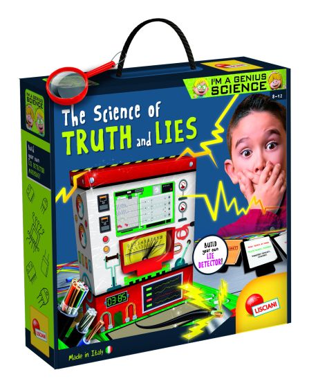 Lisciani - create your own lie detector - science toys
