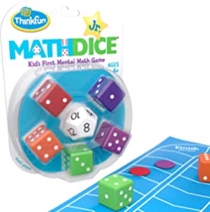 help child in numeracy with interesting game  Math dice junior from Think Fun