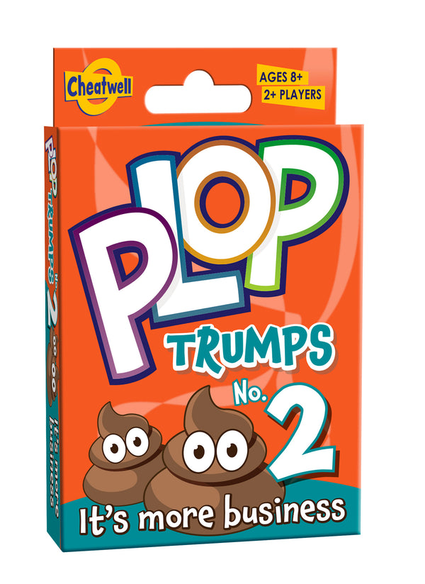 plop trumps - cheatwell games - shop cheatwell games - card games for children