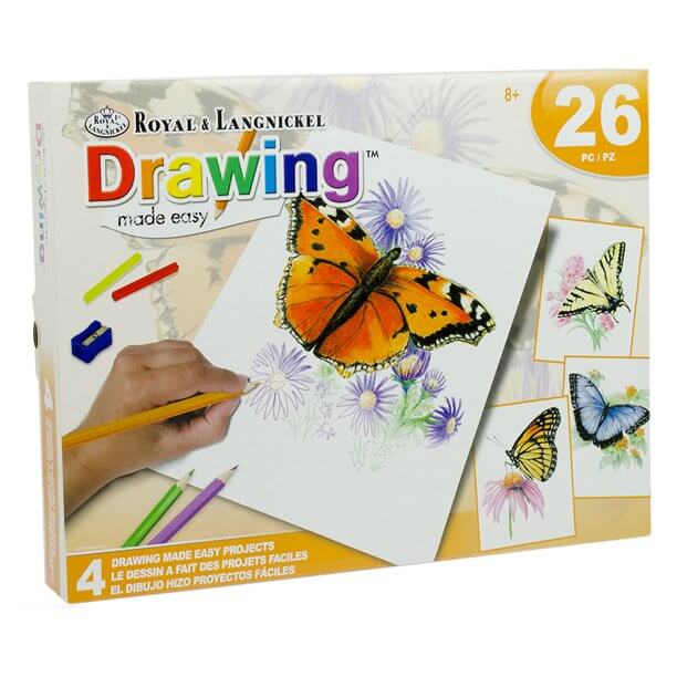 Activity kit for kids - Royal brush drawing