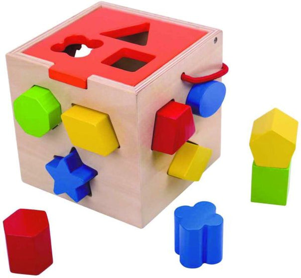 shop wooden shape sorter - shop hape toys - tooky toys at The Toy Room