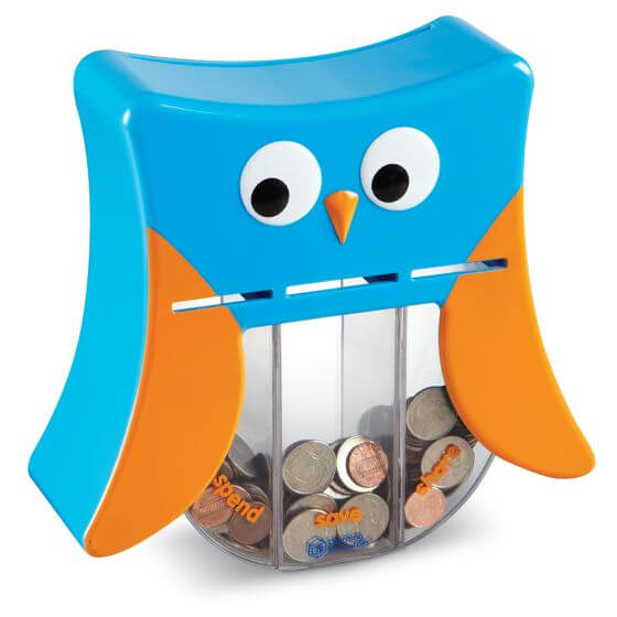 product view of money bank educational toy - learning resources toys