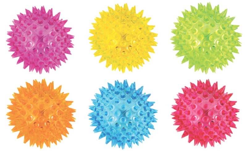 colorful spikey balls for toddlers