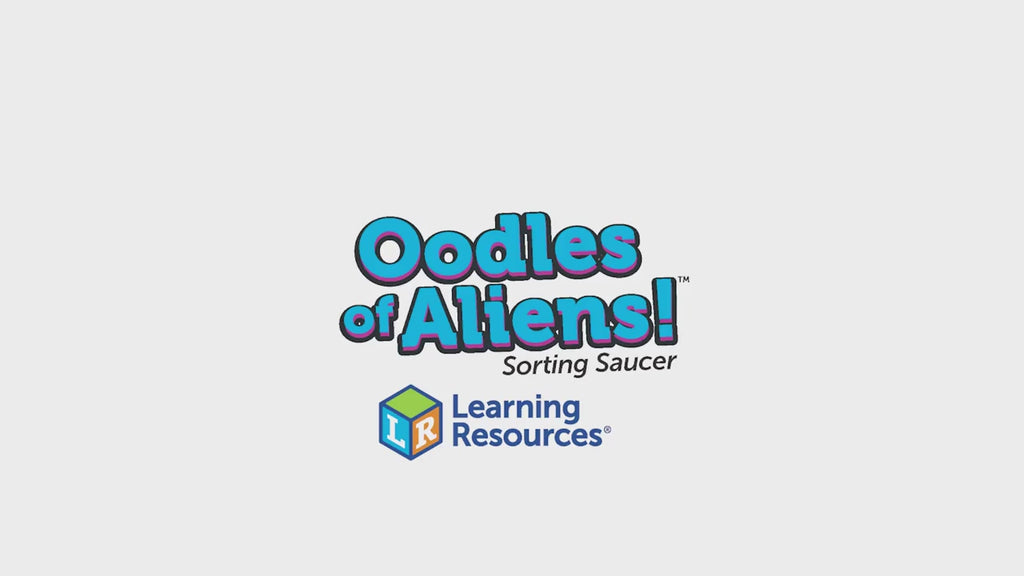 Video - Oodles Of Aliens Sorting Saucer from learning resources Toys