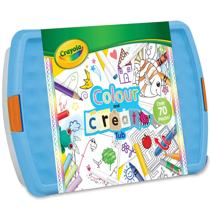 Crayola Color & Create Tub - creative kit for children - the toy room