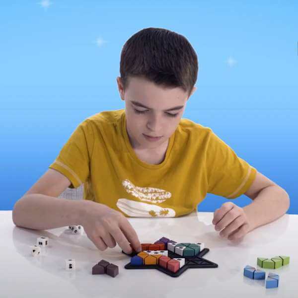 lifestyle image of Genius Stars game - Brainteasers for kids - Happy Puzzle