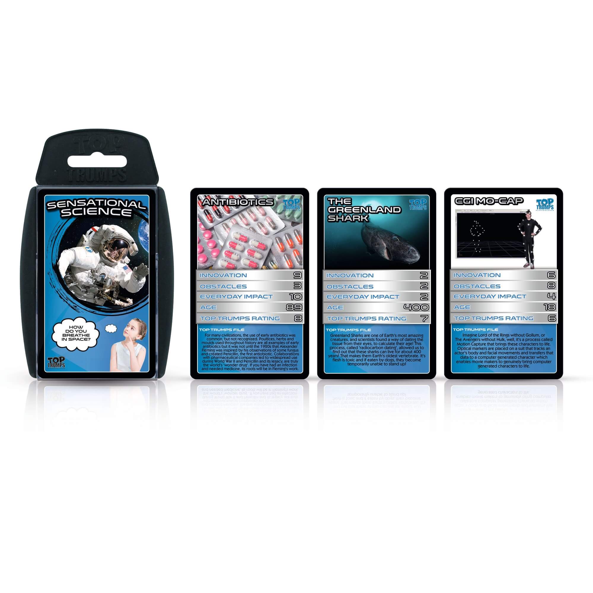 top trumps - science card games - top trumps cards